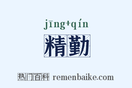 精勤是什么意思的图片